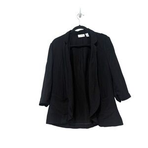 Chicos  women’s black open front blazer 2(12)